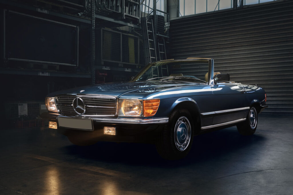 Mercedes Benz Cabrio Produktfotograf
